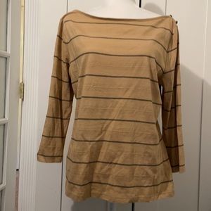 3/$18. 🌼NWOT Lauren Ralph Lauren boat neck top size L